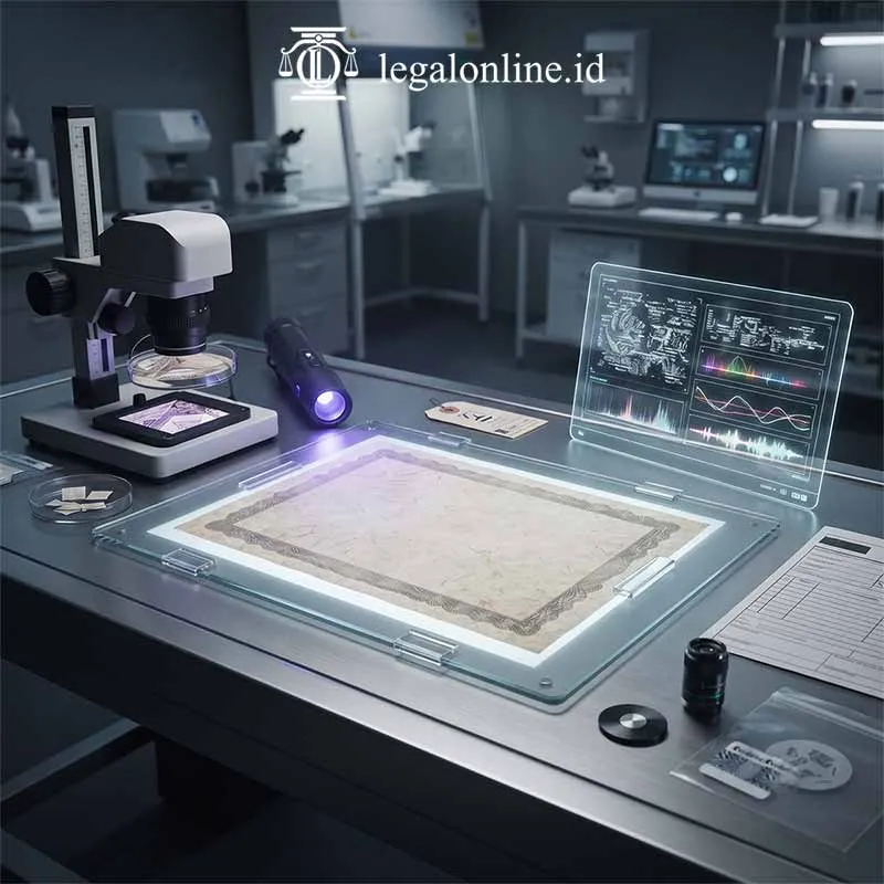 Pusat Laboratorium Forensik dan Keabsahan Dokumen : Ketika Pembuktian Ilmiah Menjadi Penentu dalam Sengketa Hukum